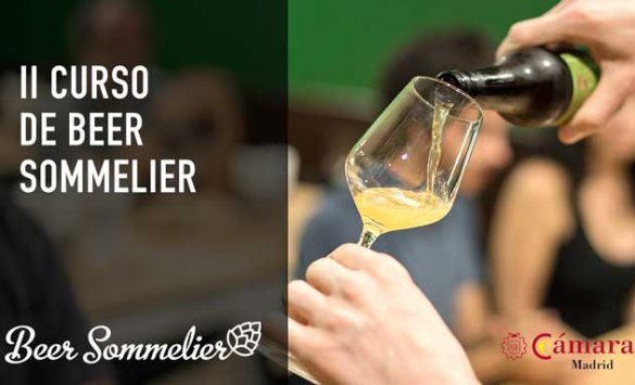 Cartel del curso Beer Sommelier