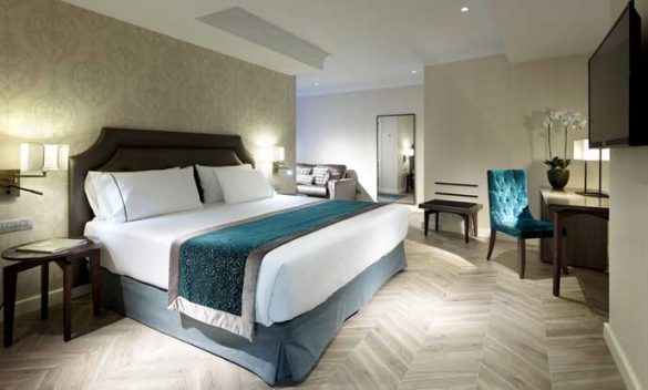 Confortable habitación del nuevo Eurostars Casa de la Lírica