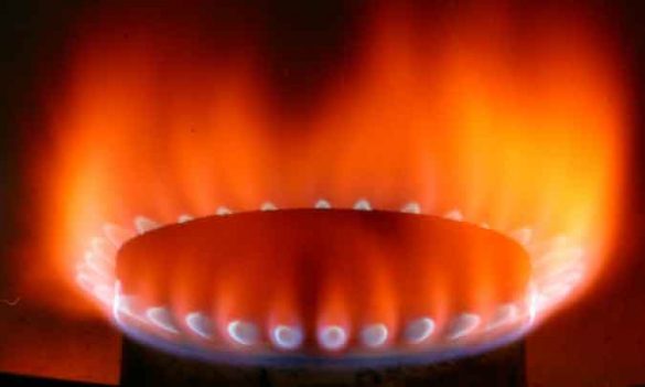 Quemador de gas natural