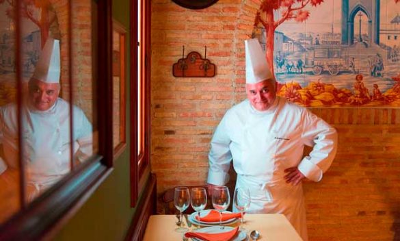 El asturiano Antonio Cosmen, alma mater del restaurante Cruz Blanca Vallecas