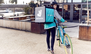 Repartidor de Deliveroo