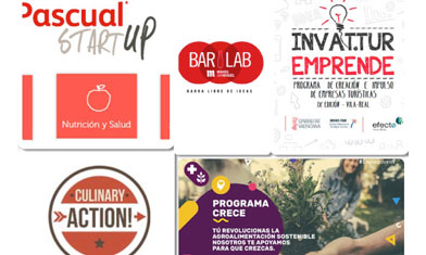 Logos de programas de aceleración