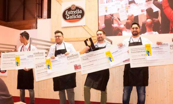 Los ganadores del concurso Gourmetapa