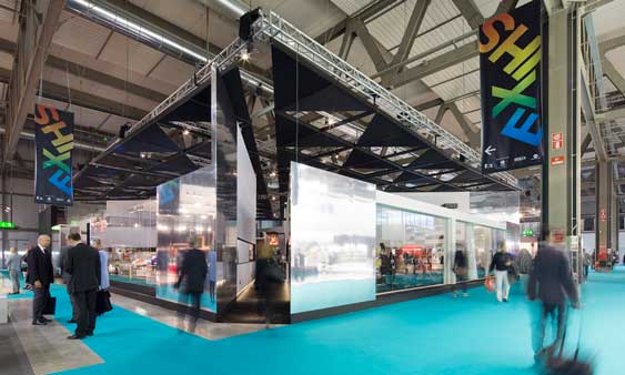 Uno de los montajes de la zona EXIHS en la anterior edición de Host