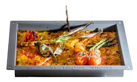 El espectacular Arroz con verduras de primavera al estilo Rational