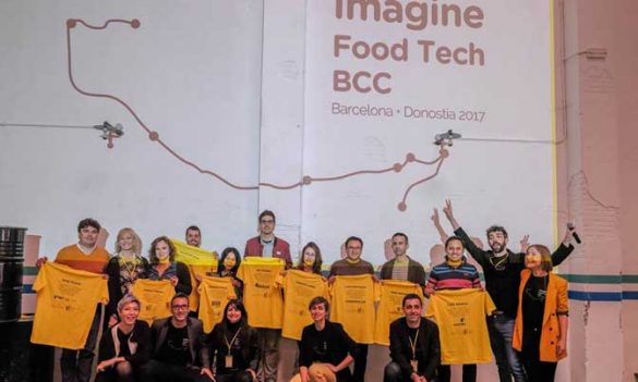 Los participantes en la ruta Imagine Food Tech-BCC