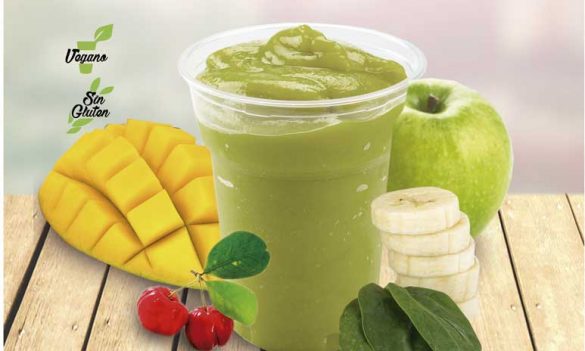 El smoothie Green de Natural Drinks