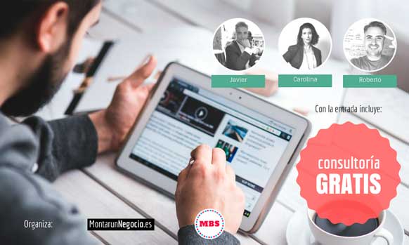 Cartel curso cómo montar un restaurante