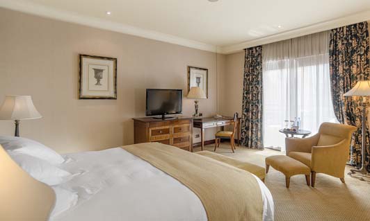 Habitación del hotel del Intercontinental Madrid