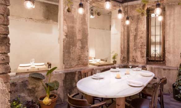 Sala del restaurante Fismuler