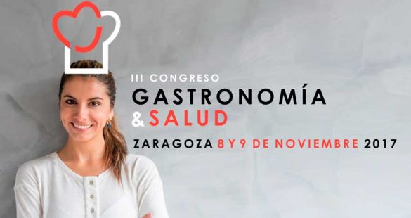 Cartel congreso gastronomía y salud
