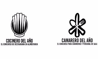 Profesional horeca, logos del concurso Cocinero del Año y Camarero del Año