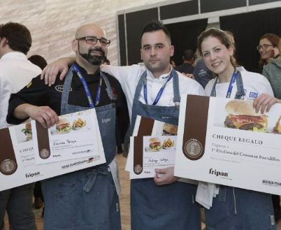 profesional horeca, finalistas de la edición 2017 del concurso de bocadillos de autor by Fripan