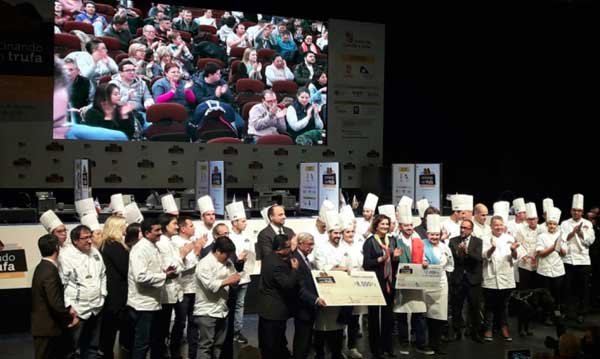 Profesionalhoreca, Entrega de premios del concurso internacional Cocinando con Trufa