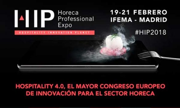 Logo del congreso de HIP 2018