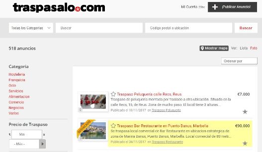 profesionalhoreca traspasos