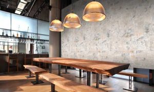 Revestimientos 3D Premium de Grosfillex para reformas hosteleras