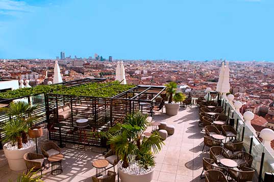 Profesionalhoreca, hotel Riu Plaza España, Sky Bar