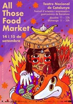 Profesionalhoreca, cartel del festival gastronómico All Those Food Market 2019