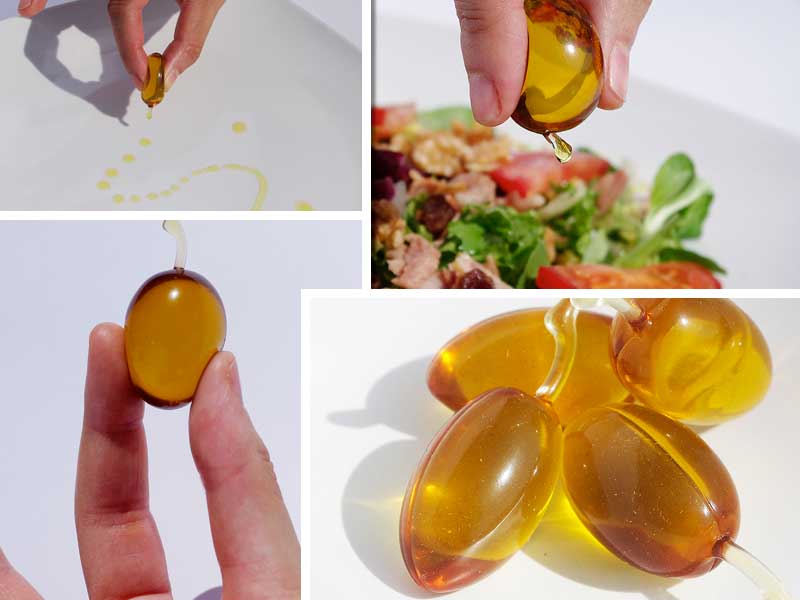 Profesionalhoreca, cápsulas monodosis de aceite de oliva biodegradables, Corium