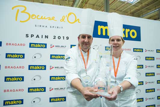 Profesionalhoreca, los ganadores del Bocuse d'Or España 2019, Albert Boronat y Mélina Allair