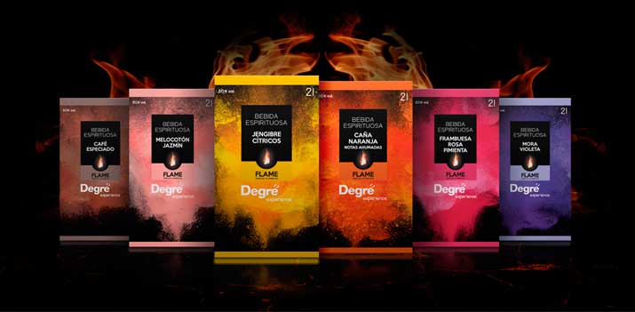 Profesionalhoreca, icores especiales para flambear Degre Flame