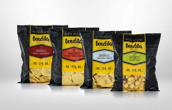 Profesionalhoreca, pasta fresca rellena Bendita de Benfood, de Tastia Group