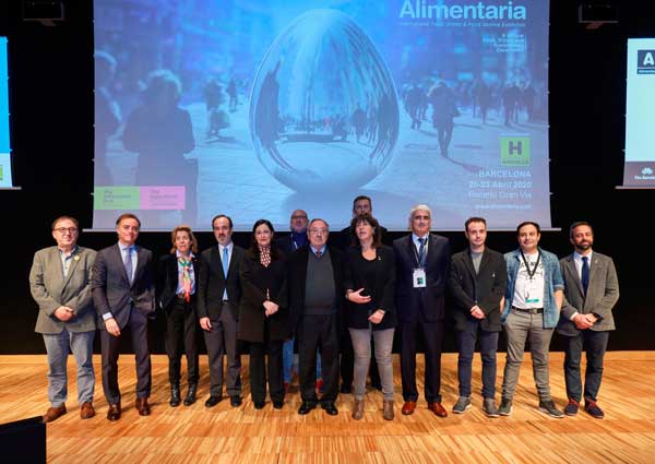 Profesionalhoreca, Foto de familia de la presentación oficial de Alimentaria 2020