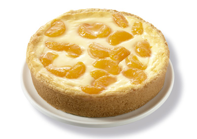 Profesionalhoreca, tartas Fresh de Erlenbacher. Tarta de queso y mandarina