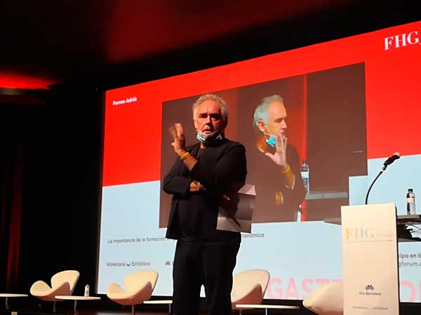 Profesionalhoreca, Ferran Adrià en el FHG Forum