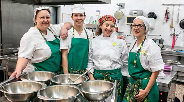 Profesionalhoreca, cocineras de Xamec