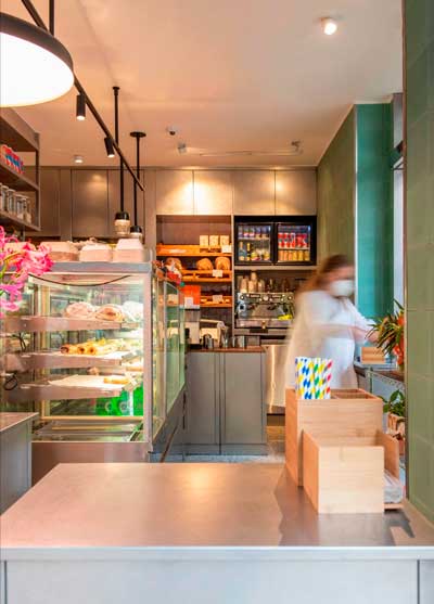 Profesionalhoreca, interior de Funky Bakers