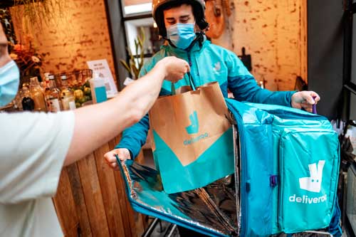 Profesionalhoreca, rider de Deliveroo