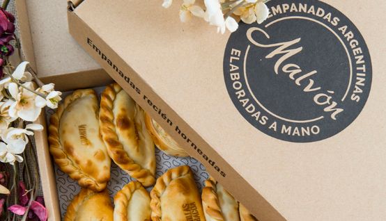 Profesionalhoreca, caja de Empanadas Malvón