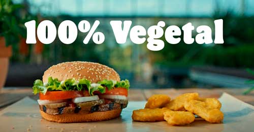 Profesionalhoreca, hamburguesa y nuggets vegetales de Burger King