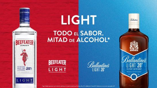 Profesionalhoreca, Beefeater Light y Ballantine’s Light, de Pernod Ricard España