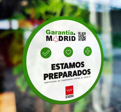 Profesionalhoreca, sello Garantía Madrid