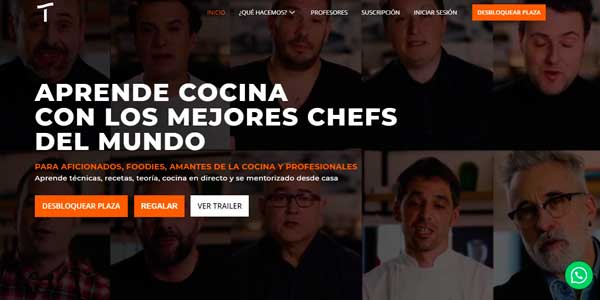 profesionalhoreca, Escuela de Cocina onñine TalentClass