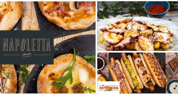 Profesionalhoreca, platos de los restaurantes virtuales que han lanzado Campofrío y Pescanova