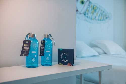 Profesionalhoreca, botellas rellenables de agua en hotel Iberostar