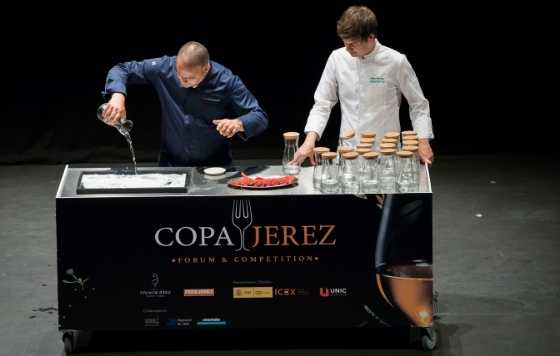 profesionalhoreca, demostración de cocina en la Copa Jerez Forum