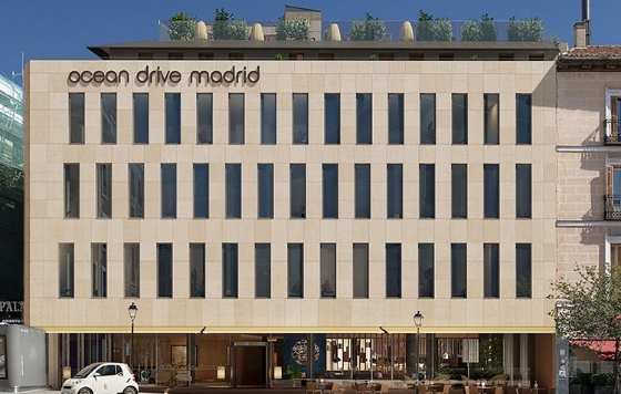 Profesionalhoreca, fachada del hotel Ocean Drive Madrid, de OD hotels 