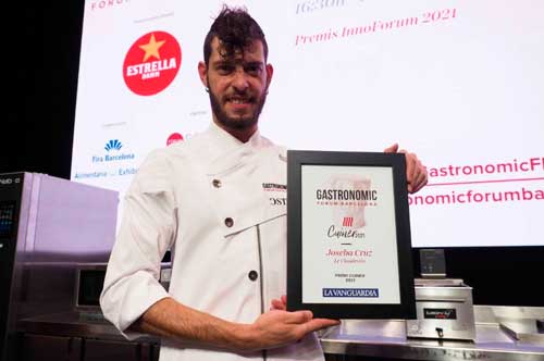 Profesionalhoreca, Joseba Cruz, de Le Clandestin, premio Cuiner 2021