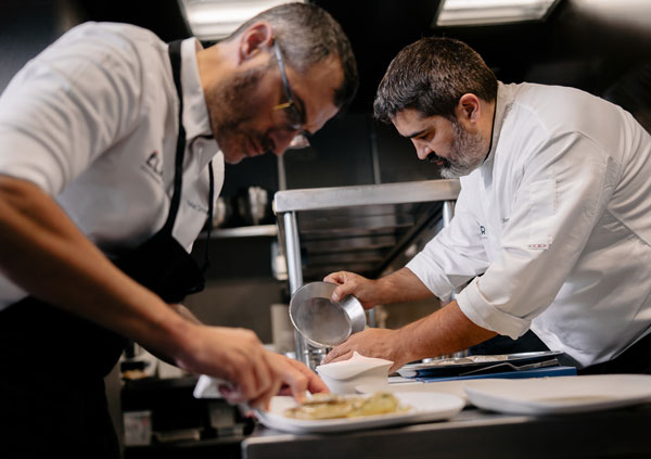Profesionalhoreca, los chefs Beñat Ormaetxea y Sergio Ortiz de Zárate