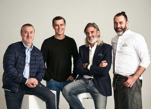 Profesionalhoreca, Luis Rodriguez, Marc Rahola, Carlos Bosch y Rafa Zafra, promotores de Mar Mía