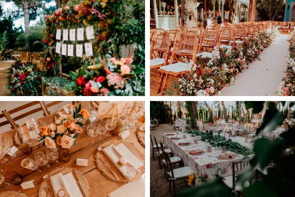 Profesionalhoreca, detalles de bodas al aire libre, tendencias en bodas