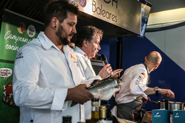 Profesionalhoerca, demostración culinaria en Horeca Baleares Mallorca