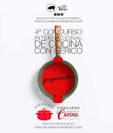proesionalhoreca, cartel IV Concurso Internacional de Cocina con Ibérico