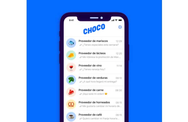 Profesionalhoreca, app Choco