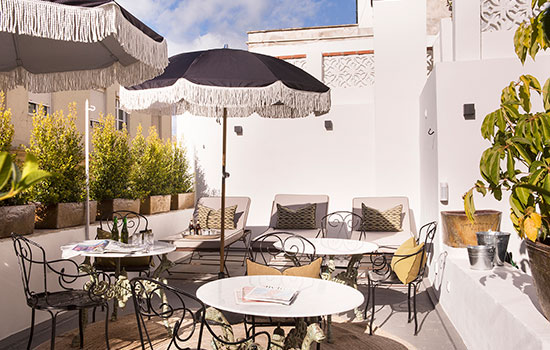Profesionalhoreca, terraza del Boutique Hotel Casa Canovas